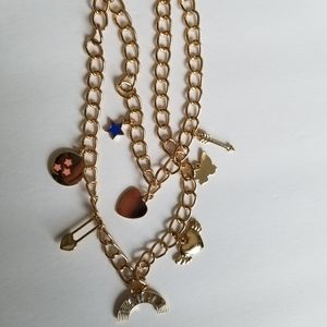 Heart Charm Necklace.